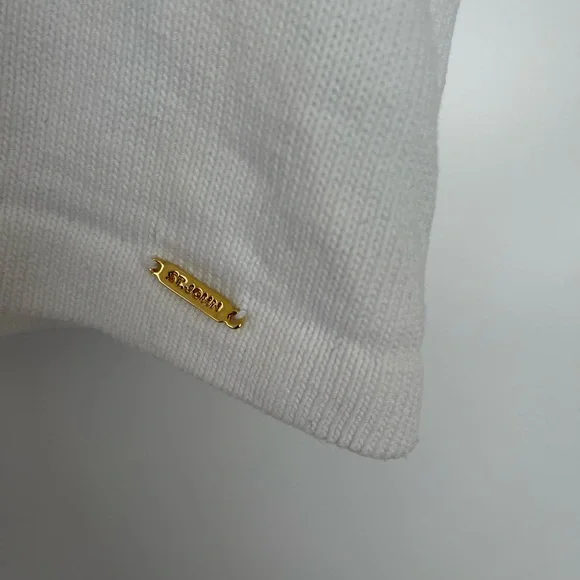 Vintage St. John netted Crop Top - Picture 3 of 7